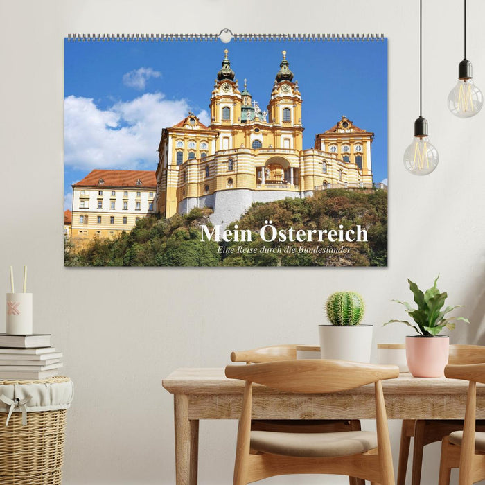 Mein Österreich. Eine Reise durch die Bundesländer (CALVENDO Wandkalender 2026)