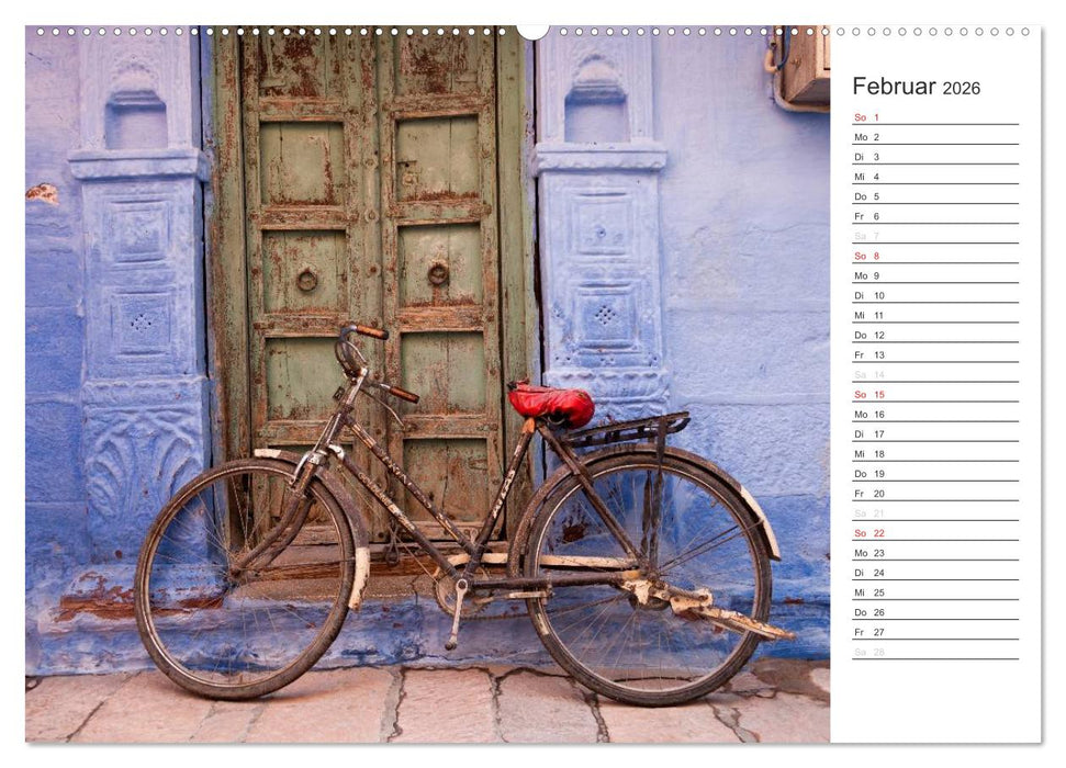 Farbenfrohes aus Indien (CALVENDO Wandkalender 2026)