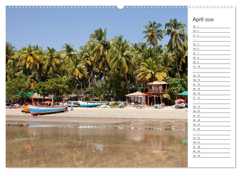Farbenfrohes aus Indien (CALVENDO Wandkalender 2026)