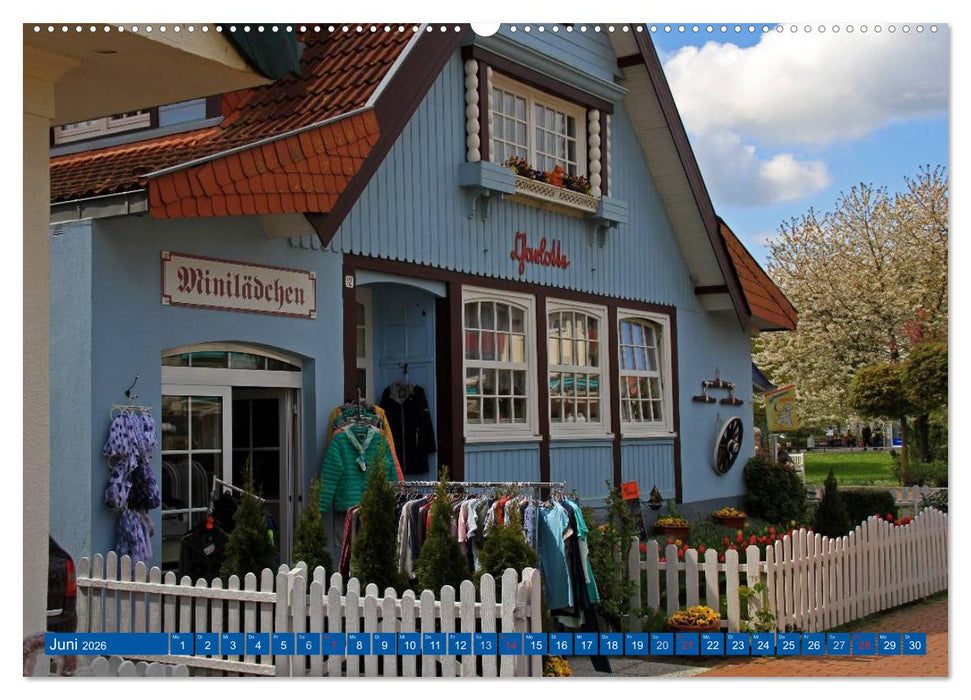 Boltenhagen – Sonne, Sand und Ferien an der Ostsee (CALVENDO Wandkalender 2026)
