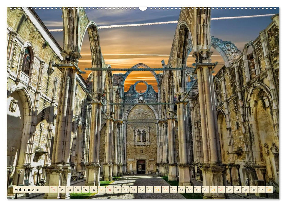 Europäische Klöster - unvergängliche Schönheiten (CALVENDO Premium Wandkalender 2026)