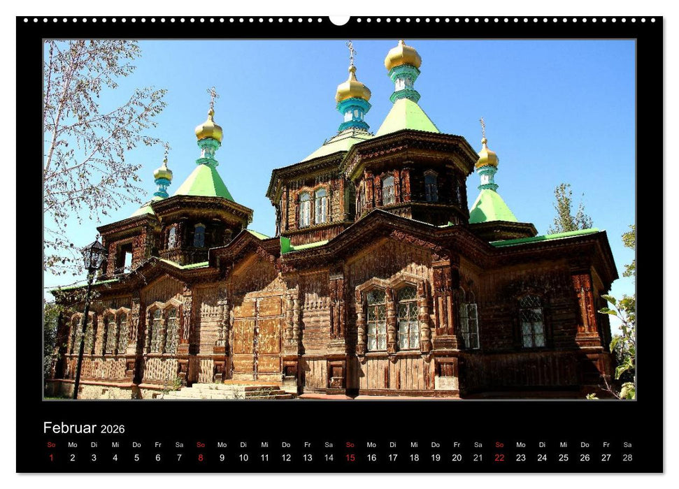 Unbekanntes Kirgistan (CALVENDO Wandkalender 2026)
