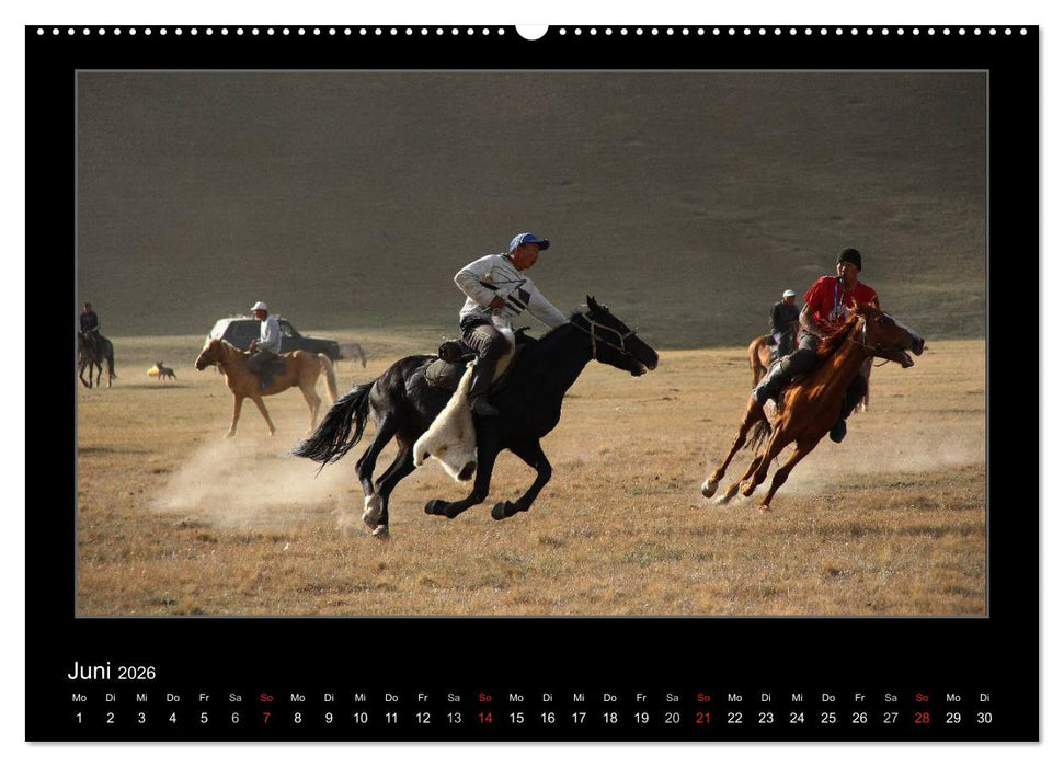 Unbekanntes Kirgistan (CALVENDO Wandkalender 2026)