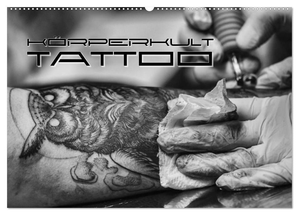 Körperkult Tattoo (CALVENDO Wandkalender 2026)