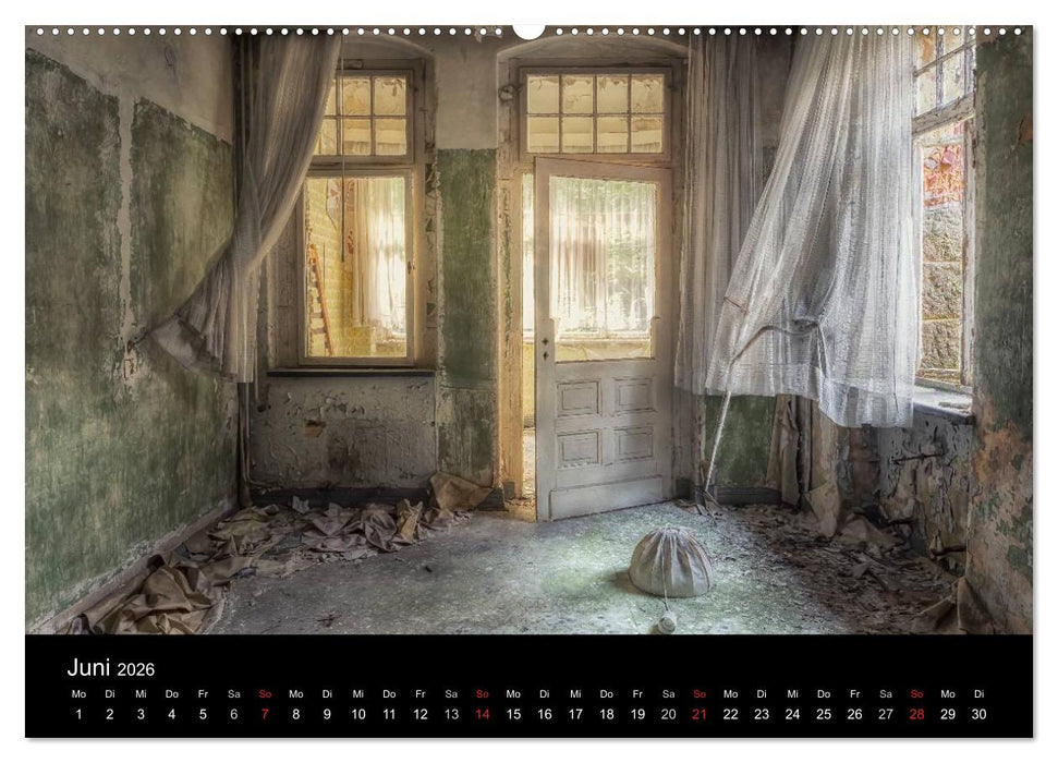 Verlassene Orte im Harz (CALVENDO Premium Wandkalender 2026)