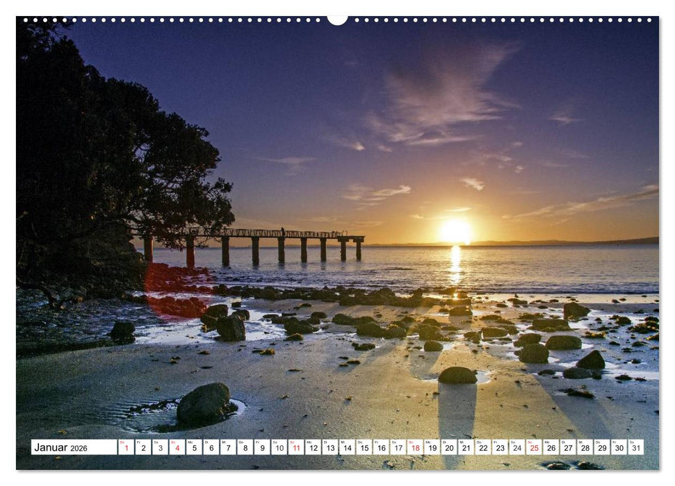 Neuseeland. Traumhafte Naturlandschaften (CALVENDO Premium Wandkalender 2026)