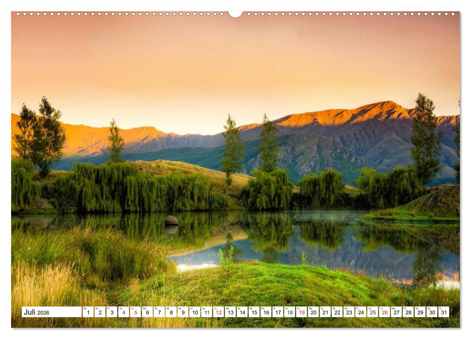 Neuseeland. Traumhafte Naturlandschaften (CALVENDO Premium Wandkalender 2026)