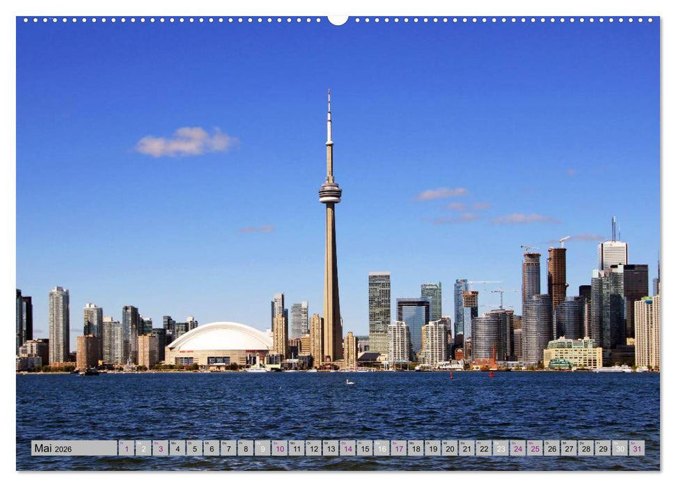 Provinzhauptstadt Toronto (CALVENDO Premium Wandkalender 2026)