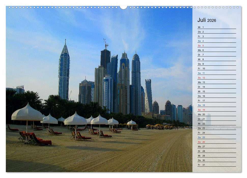 METROPOLEN - die schönsten Weltstädte (CALVENDO Premium Wandkalender 2026)