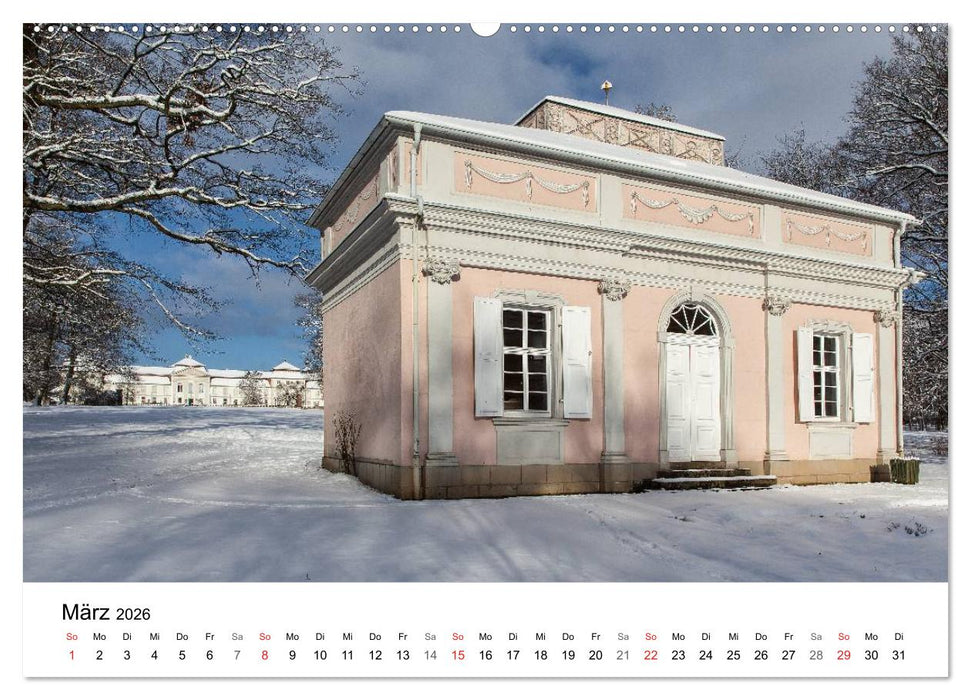 Fasanerie - schönstes Barockschloss Hessens (CALVENDO Premium Wandkalender 2026)