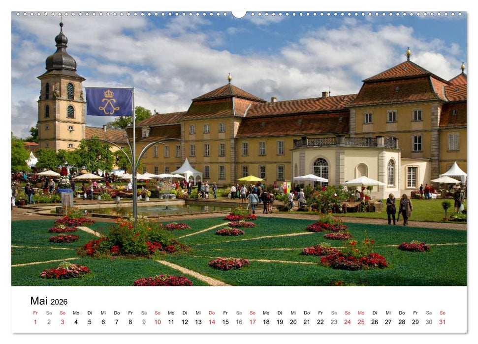 Fasanerie - schönstes Barockschloss Hessens (CALVENDO Premium Wandkalender 2026)