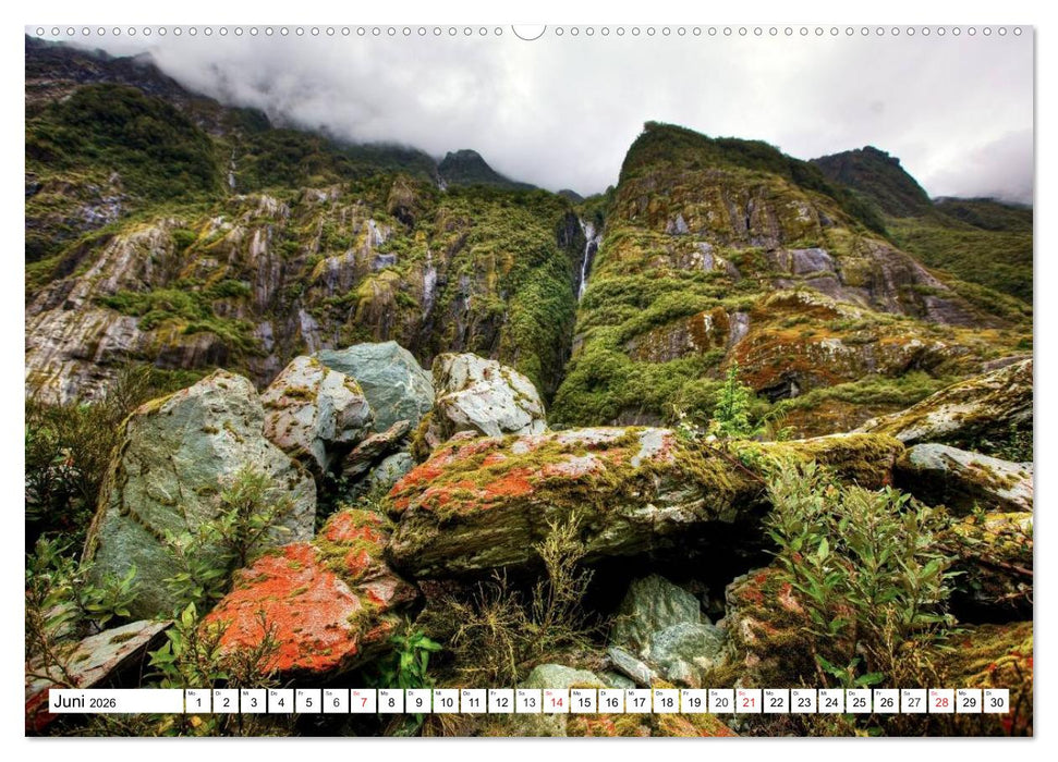Neuseeland. Traumhafte Naturlandschaften (CALVENDO Wandkalender 2026)