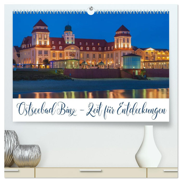 Ostseebad Binz – Zeit für Erholung (CALVENDO Premium Wandkalender 2026)