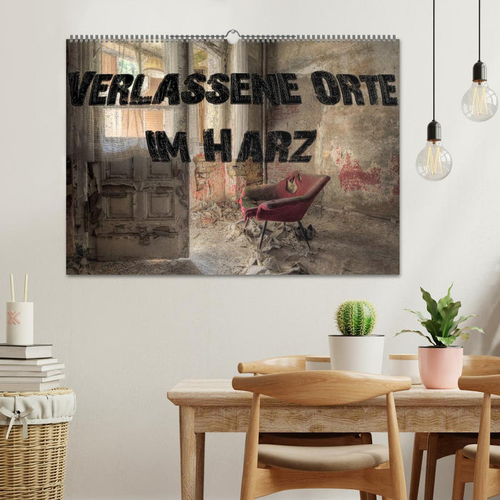Verlassene Orte im Harz (CALVENDO Wandkalender 2026)