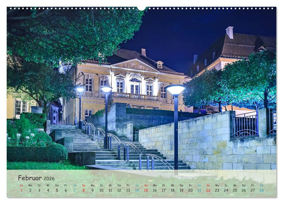 Bayreuth - die Stadt der Musik (CALVENDO Premium Wandkalender 2026)