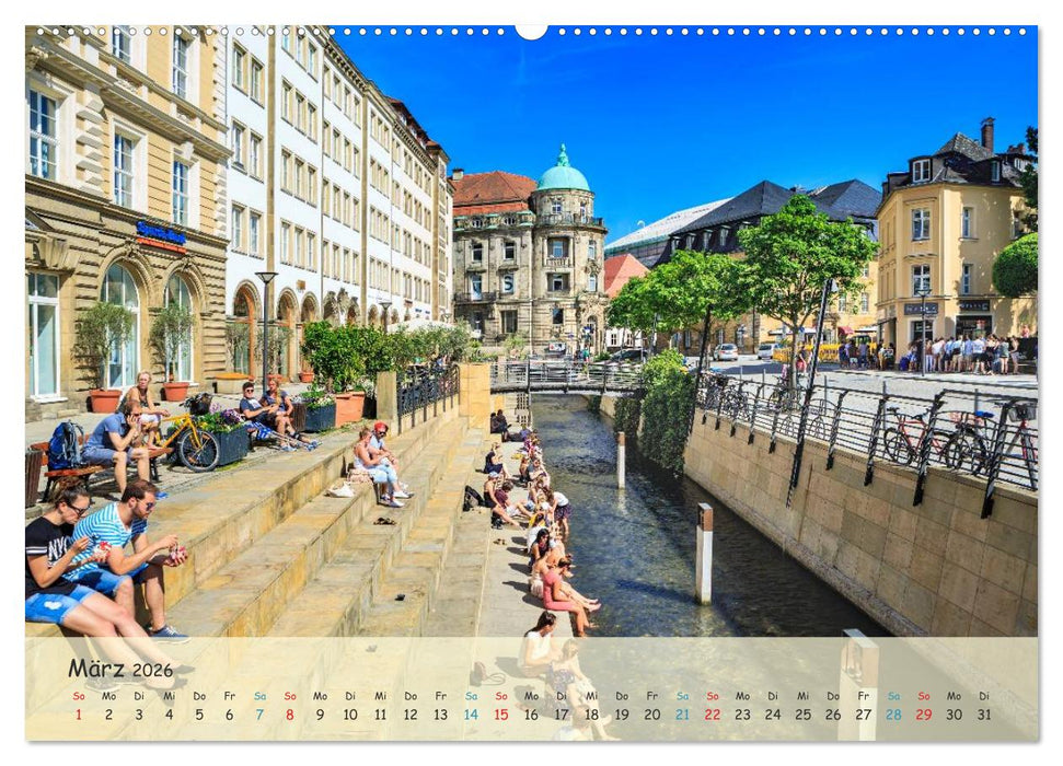 Bayreuth - die Stadt der Musik (CALVENDO Premium Wandkalender 2026)