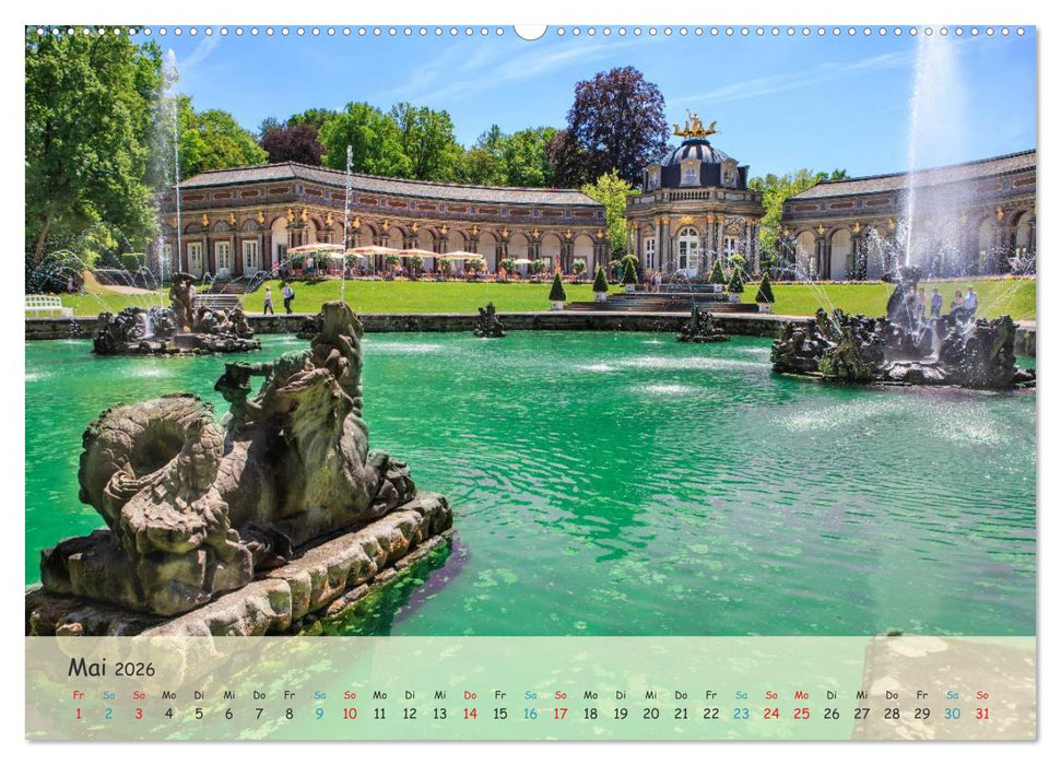 Bayreuth - die Stadt der Musik (CALVENDO Premium Wandkalender 2026)