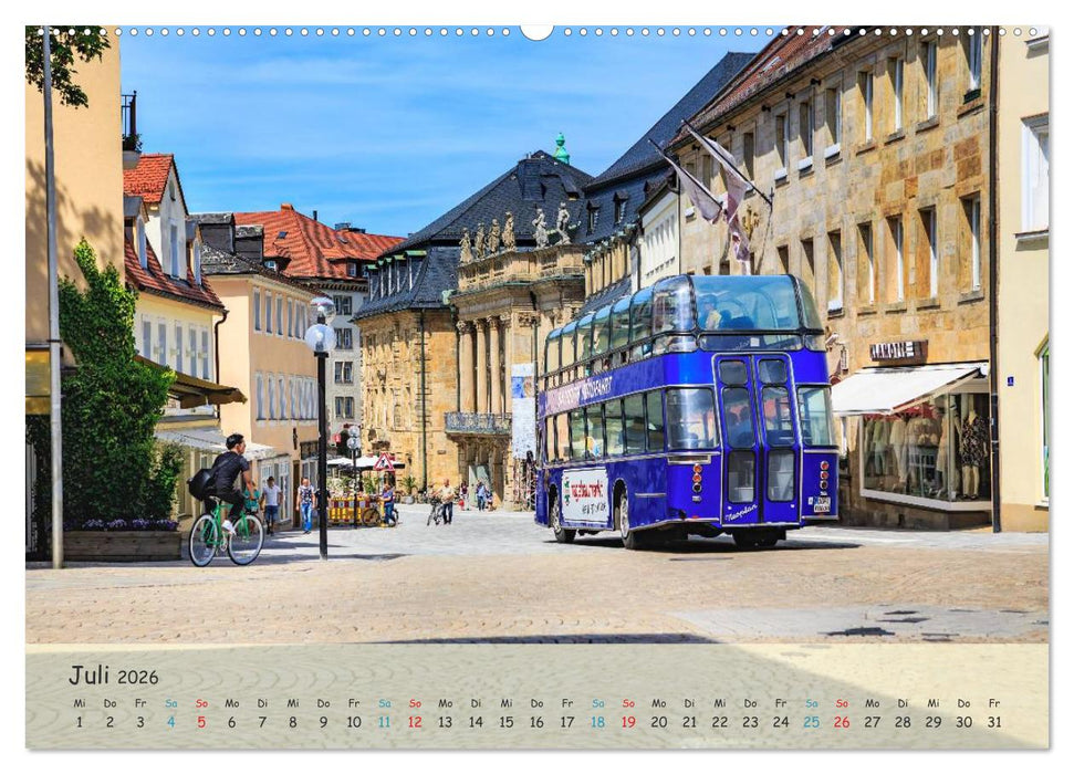 Bayreuth - die Stadt der Musik (CALVENDO Premium Wandkalender 2026)