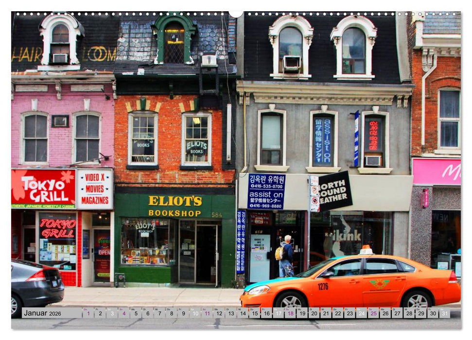 Provinzhauptstadt Toronto (CALVENDO Wandkalender 2026)