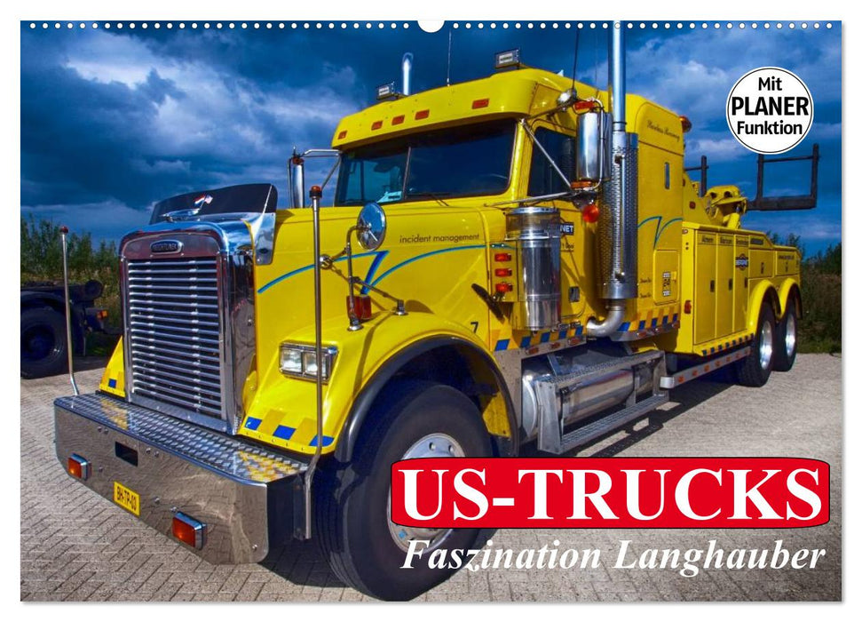 US-Trucks. Faszination Langhauber (CALVENDO Wandkalender 2026)