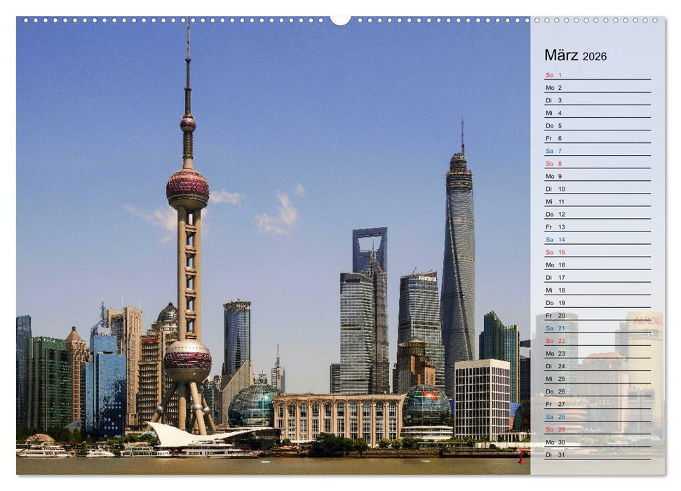METROPOLEN - die schönsten Weltstädte (CALVENDO Wandkalender 2026)