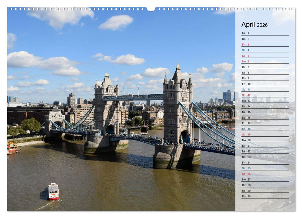 METROPOLEN - die schönsten Weltstädte (CALVENDO Wandkalender 2026)