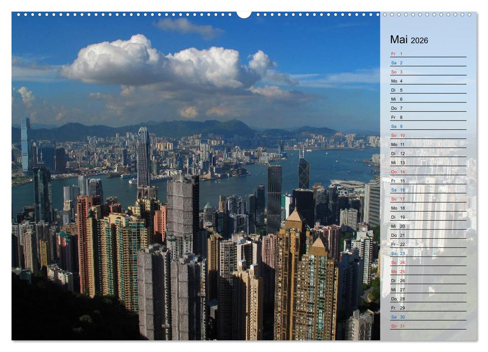 METROPOLEN - die schönsten Weltstädte (CALVENDO Wandkalender 2026)