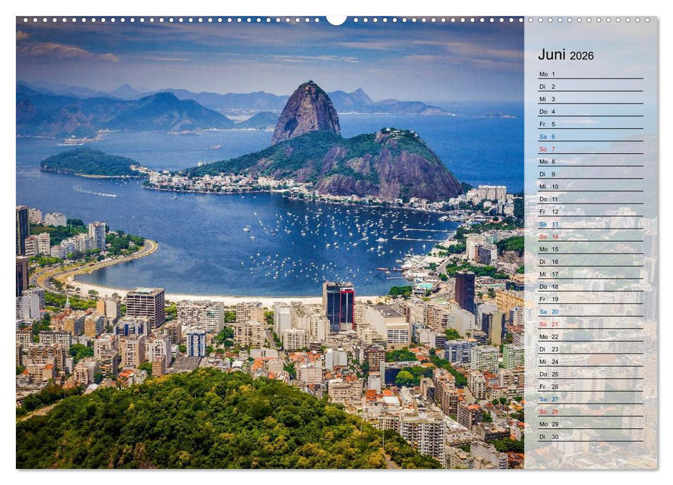 METROPOLEN - die schönsten Weltstädte (CALVENDO Wandkalender 2026)