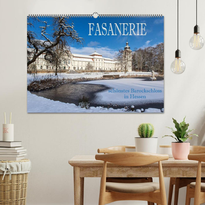 Fasanerie - schönstes Barockschloss Hessens (CALVENDO Wandkalender 2026)