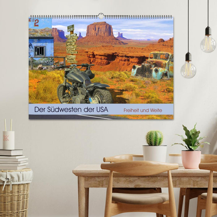 Der Südwesten der USA. Freiheit und Weite (CALVENDO Wandkalender 2026)