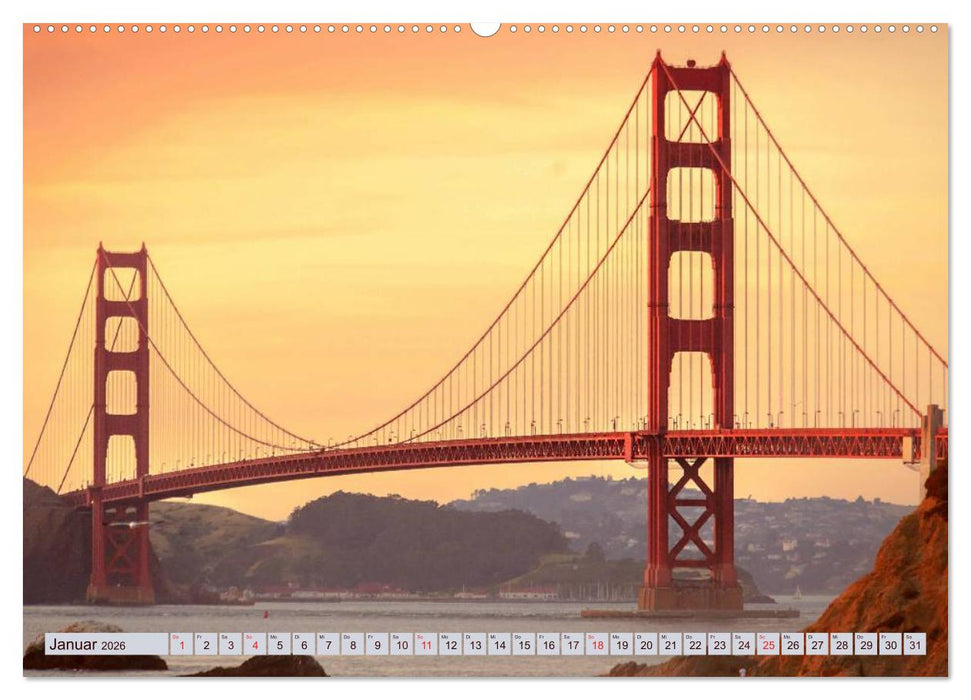 Der Südwesten der USA. Freiheit und Weite (CALVENDO Wandkalender 2026)