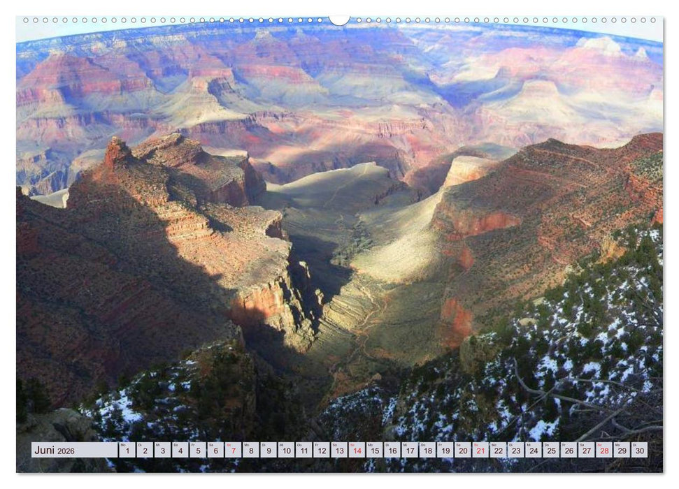 Der Südwesten der USA. Freiheit und Weite (CALVENDO Wandkalender 2026)