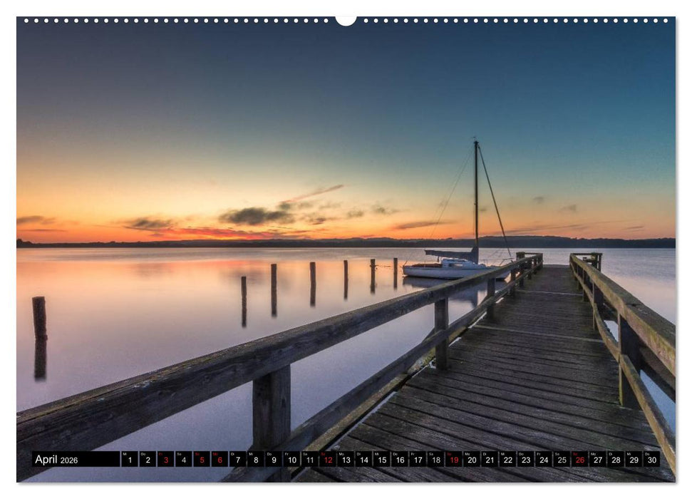 Stege zum Träumen (CALVENDO Premium Wandkalender 2026)