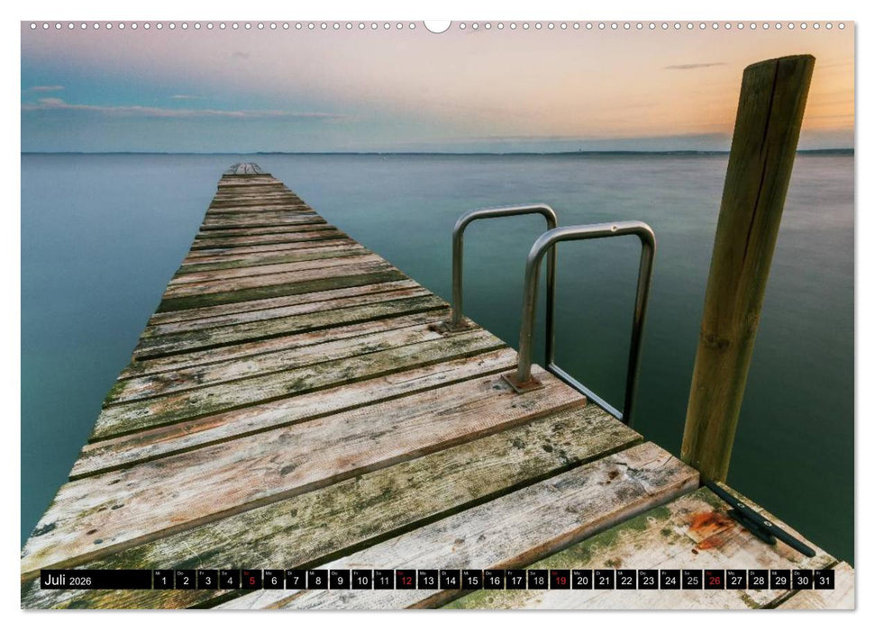 Stege zum Träumen (CALVENDO Premium Wandkalender 2026)