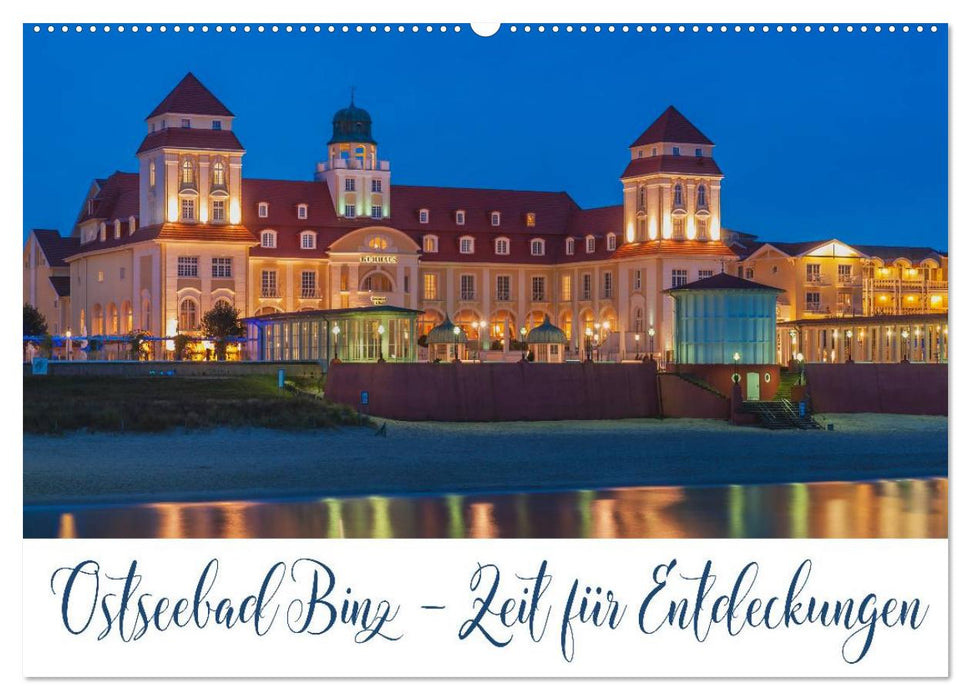 Ostseebad Binz – Zeit für Erholung (CALVENDO Wandkalender 2026)