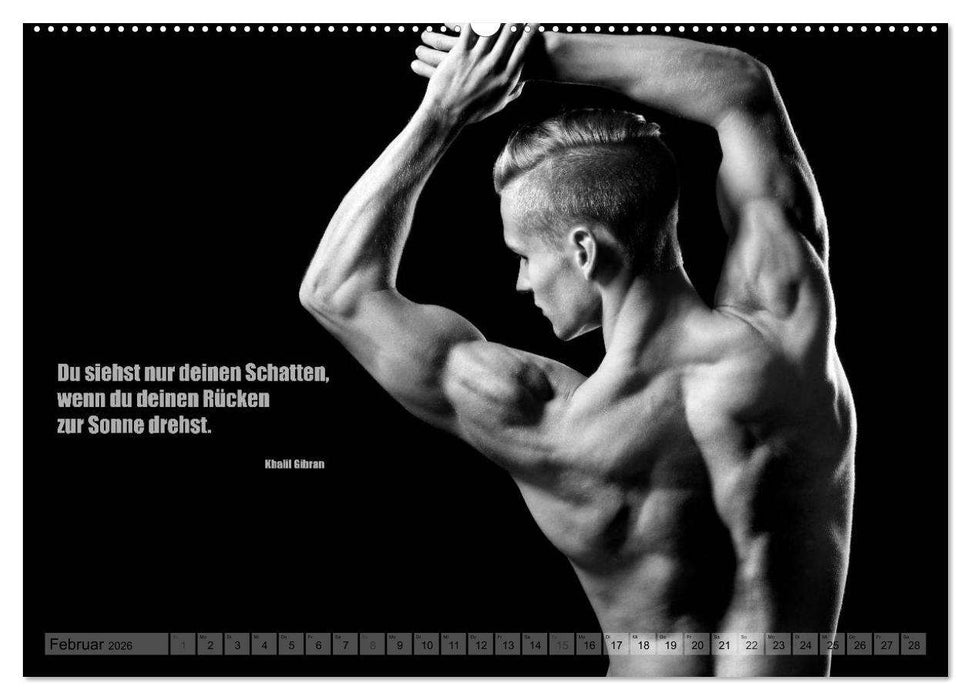 Starke Männer... kluge Sprüche (CALVENDO Premium Wandkalender 2026)