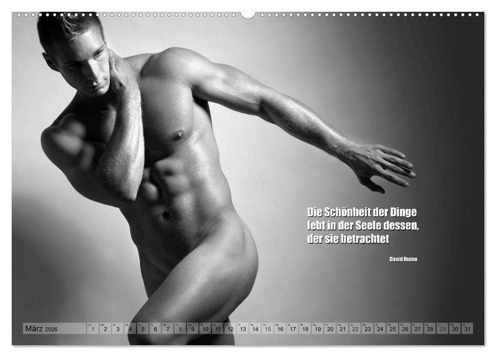 Starke Männer... kluge Sprüche (CALVENDO Premium Wandkalender 2026)