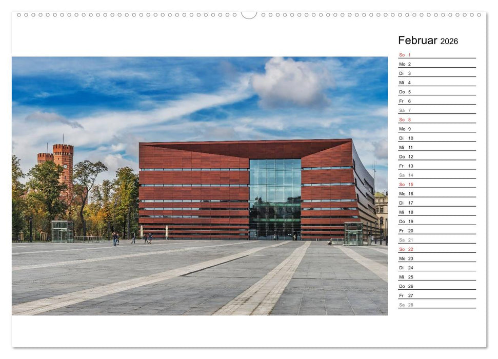 Breslau – Zeit für Entdeckungen (CALVENDO Premium Wandkalender 2026)