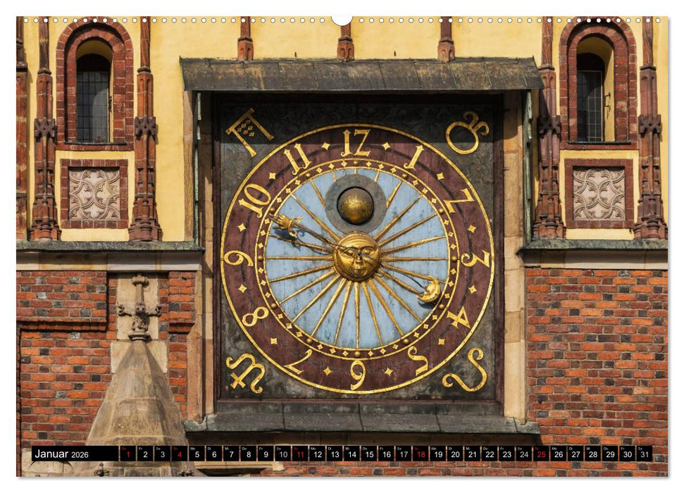 Ein Wochenende in Breslau (CALVENDO Premium Wandkalender 2026)