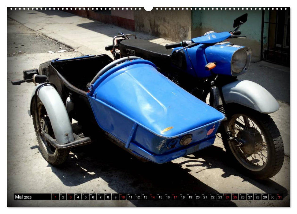 Motorrad-Legenden - MZ (CALVENDO Wandkalender 2026)