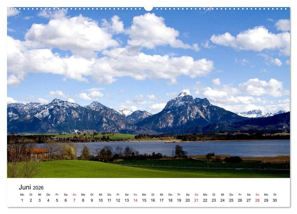 Hopfensee - Riviera des Allgäus (CALVENDO Wandkalender 2026)
