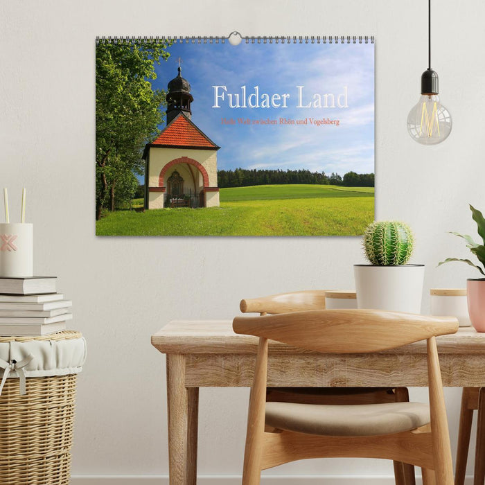 Fuldaer Land - Heile Welt zwischen Rhön und Vogelsberg (CALVENDO Wandkalender 2026)