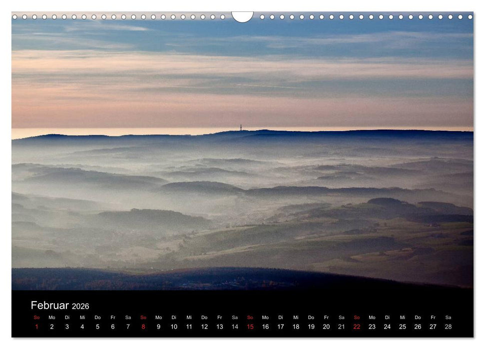 Fuldaer Land - Heile Welt zwischen Rhön und Vogelsberg (CALVENDO Wandkalender 2026)