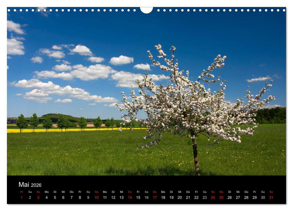 Fuldaer Land - Heile Welt zwischen Rhön und Vogelsberg (CALVENDO Wandkalender 2026)