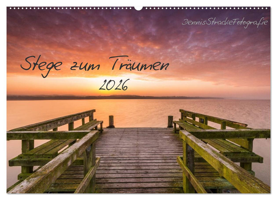 Stege zum Träumen (CALVENDO Wandkalender 2026)