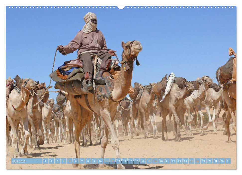 Sehnsucht Sahara (CALVENDO Premium Wandkalender 2026)