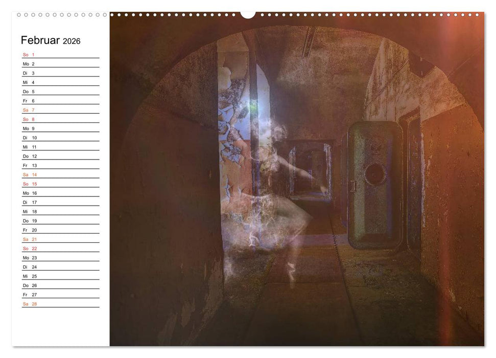 Geheimnisvolle Ballettwelt (CALVENDO Premium Wandkalender 2026)