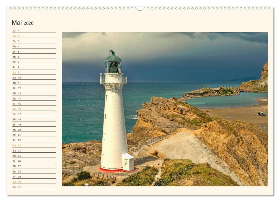 Neuseeland - atemberaubend schön (CALVENDO Premium Wandkalender 2026)