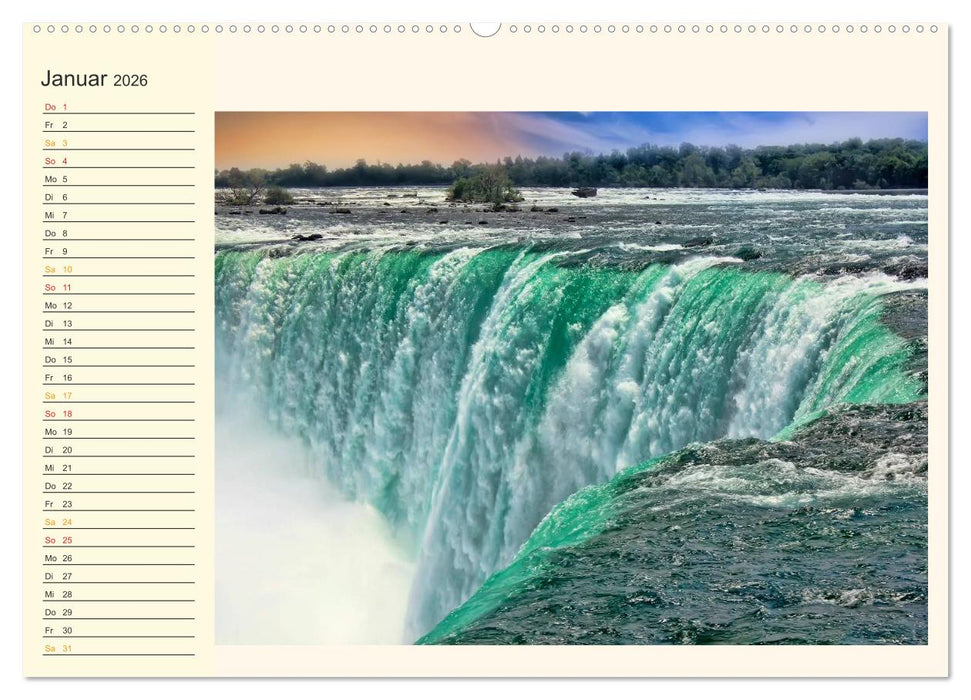 Gewaltige Natur - bedrohlich und schön (CALVENDO Premium Wandkalender 2026)