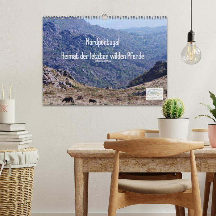 Nordportugal - Heimat der letzten wilden Pferde (CALVENDO Wandkalender 2026)